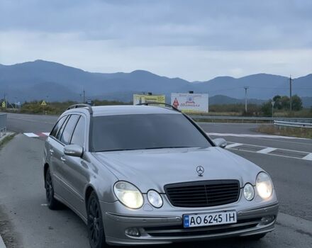 Мерседес Е-Клас 2005 у Хусте на Automoto.ua Сірий Мерседес Е-Клас, об'ємом двигуна 3 л та пробігом 383 тис. км за 7700 $, фото 7 на Automoto.ua