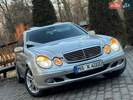 Мерседес Е-Класс 2002 в Дрогобыче на Automoto.ua Серый Мерседес Е-Класс, объемом двигателя 2.69 л и пробегом 360 тыс. км за 5750 $, фото 1 на Automoto.ua