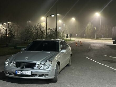 Серый Мерседес Е-Класс, объемом двигателя 2.1 л и пробегом 489 тыс. км за 5500 $, фото 1 на Automoto.ua