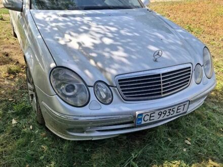 Мерседес Е-Класс 2003 в Черновцах на Automoto.ua Серый Мерседес Е-Класс, объемом двигателя 2.7 л и пробегом 230 тыс. км за 3639 $, фото 1 на Automoto.ua