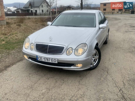 Мерседес Е-Класс 2003 в Вижнице на Automoto.ua Серый Мерседес Е-Класс, объемом двигателя 1.8 л и пробегом 240 тыс. км за 4400 $, фото 1 на Automoto.ua