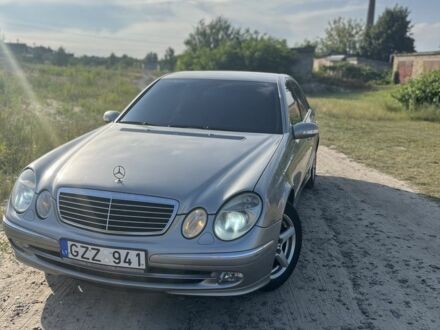 Мерседес Е-Класс 2003 в Сарнах на Automoto.ua Серый Мерседес Е-Класс, объемом двигателя 2.7 л и пробегом 320 тыс. км за 3650 $, фото 1 на Automoto.ua