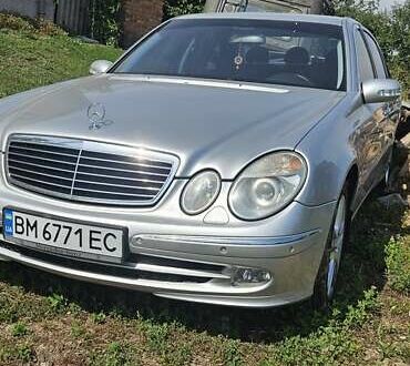 Мерседес Е-Класс 2004 в Ахтырке на Automoto.ua Серый Мерседес Е-Класс, объемом двигателя 1.8 л и пробегом 320 тыс. км за 4000 $, фото 1 на Automoto.ua