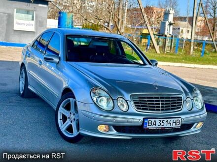 Мерседес Е-Класс 2004 в Кропивницком (Кировограде) на Automoto.ua Серый Мерседес Е-Класс, объемом двигателя 3.2 л и пробегом 400 тыс. км за 6999 $, фото 1 на Automoto.ua