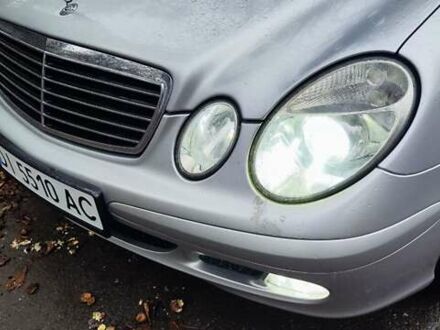 Серый Мерседес Е-Класс, объемом двигателя 2.15 л и пробегом 302 тыс. км за 6600 $, фото 1 на Automoto.ua