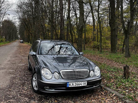 Серый Мерседес Е-Класс, объемом двигателя 2.15 л и пробегом 432 тыс. км за 7000 $, фото 1 на Automoto.ua