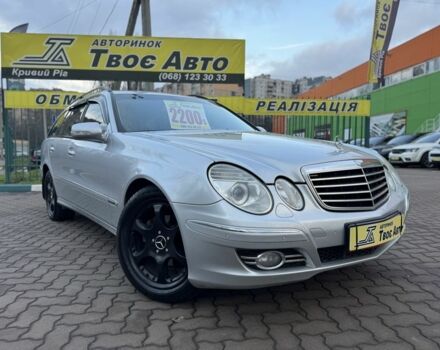 Серый Мерседес Е-Класс, объемом двигателя 2.2 л и пробегом 270 тыс. км за 8300 $, фото 1 на Automoto.ua