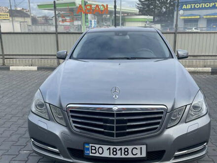 Мерседес Е-Класс 2011 в Тернополе на Automoto.ua Серый Мерседес Е-Класс, объемом двигателя 2.14 л и пробегом 289 тыс. км за 16999 $, фото 1 на Automoto.ua