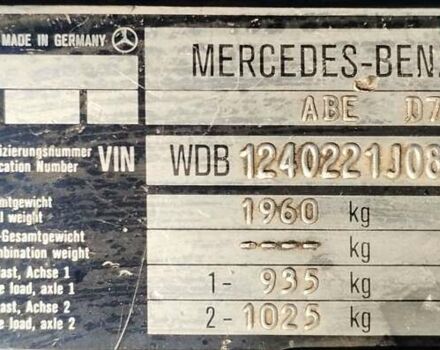 Синій Мерседес Е-Клас, об'ємом двигуна 1.8 л та пробігом 230 тис. км за 2699 $, фото 5 на Automoto.ua