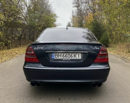 Синій Мерседес Е-Клас, об'ємом двигуна 2.7 л та пробігом 226 тис. км за 8000 $, фото 7 на Automoto.ua