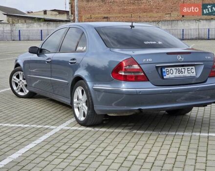 Синій Мерседес Е-Клас, об'ємом двигуна 2.7 л та пробігом 390 тис. км за 7699 $, фото 4 на Automoto.ua
