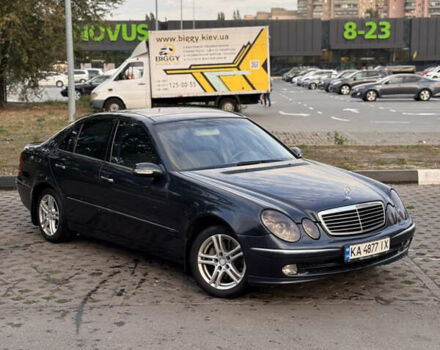 Синий Мерседес Е-Класс, объемом двигателя 3.2 л и пробегом 390 тыс. км за 6800 $, фото 1 на Automoto.ua