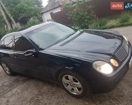 Синий Мерседес Е-Класс, объемом двигателя 2.2 л и пробегом 273 тыс. км за 7200 $, фото 13 на Automoto.ua