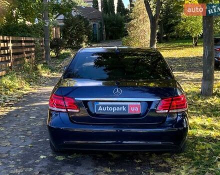 Мерседес Е-Класс 2013 в Киеве на Automoto.ua Синий Мерседес Е-Класс, объемом двигателя 2.2 л и пробегом 213 тыс. км за 19390 $, фото 7 на Automoto.ua