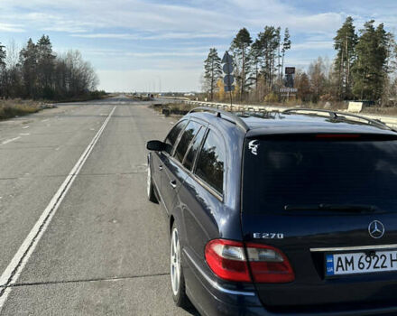 Синий Мерседес Е-Класс, объемом двигателя 2.69 л и пробегом 300 тыс. км за 6300 $, фото 11 на Automoto.ua