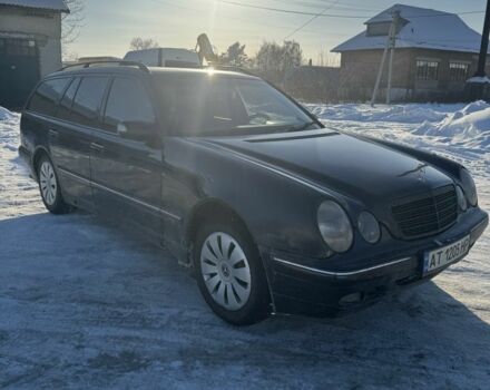 Синий Мерседес Е-Класс, объемом двигателя 2.7 л и пробегом 430 тыс. км за 2950 $, фото 1 на Automoto.ua