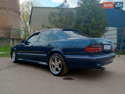 Синій Мерседес Е-Клас, об'ємом двигуна 3.2 л та пробігом 311 тис. км за 4500 $, фото 1 на Automoto.ua