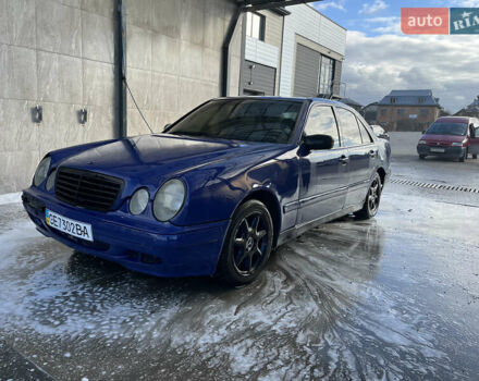 Синій Мерседес Е-Клас, об'ємом двигуна 2.2 л та пробігом 400 тис. км за 1200 $, фото 1 на Automoto.ua
