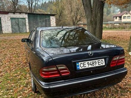 Мерседес Е-Класс 2001 в Путиле на Automoto.ua Синий Мерседес Е-Класс, объемом двигателя 3.2 л и пробегом 545 тыс. км за 3000 $, фото 1 на Automoto.ua