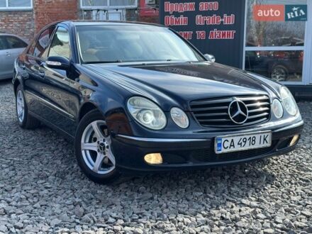 Синий Мерседес Е-Класс, объемом двигателя 2.7 л и пробегом 389 тыс. км за 6950 $, фото 1 на Automoto.ua
