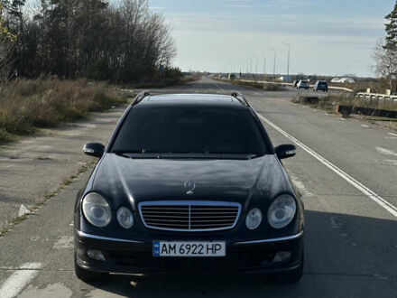 Синий Мерседес Е-Класс, объемом двигателя 2.69 л и пробегом 300 тыс. км за 6300 $, фото 1 на Automoto.ua