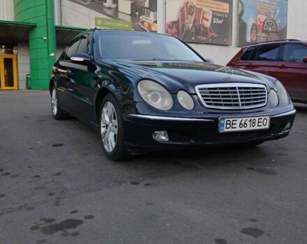 Синій Мерседес Е-Клас, об'ємом двигуна 2.2 л та пробігом 238 тис. км за 7500 $, фото 1 на Automoto.ua