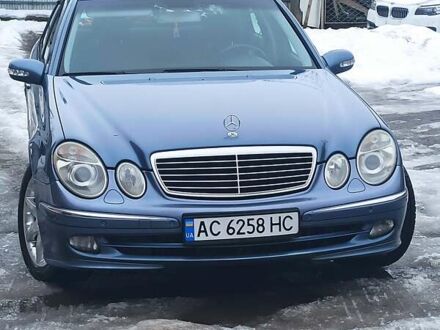 Синий Мерседес Е-Класс, объемом двигателя 2.69 л и пробегом 290 тыс. км за 6499 $, фото 1 на Automoto.ua