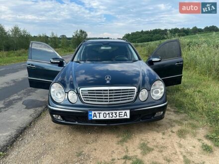 Синий Мерседес Е-Класс, объемом двигателя 2.69 л и пробегом 323 тыс. км за 6000 $, фото 1 на Automoto.ua