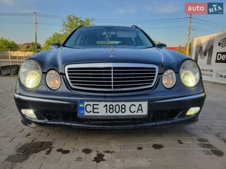 Синий Мерседес Е-Класс, объемом двигателя 2.69 л и пробегом 530 тыс. км за 4500 $, фото 1 на Automoto.ua