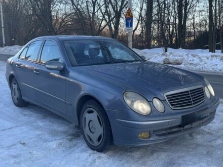 Синій Мерседес Е-Клас, об'ємом двигуна 2.7 л та пробігом 377 тис. км за 2750 $, фото 1 на Automoto.ua