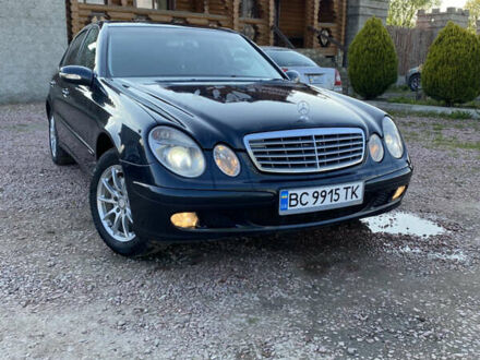 Мерседес Е-Класс 2004 в Самборе на Automoto.ua Синий Мерседес Е-Класс, объемом двигателя 2.15 л и пробегом 400 тыс. км за 6350 $, фото 1 на Automoto.ua