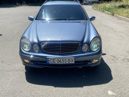 Синий Мерседес Е-Класс, объемом двигателя 3.22 л и пробегом 490 тыс. км за 6500 $, фото 1 на Automoto.ua