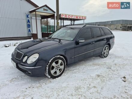 Синий Мерседес Е-Класс, объемом двигателя 3 л и пробегом 418 тыс. км за 6500 $, фото 1 на Automoto.ua