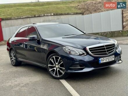 Синий Мерседес Е-Класс, объемом двигателя 3.5 л и пробегом 135 тыс. км за 17500 $, фото 1 на Automoto.ua