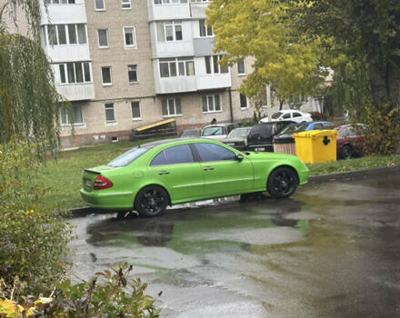 Зеленый Мерседес Е-Класс, объемом двигателя 3.2 л и пробегом 276 тыс. км за 9500 $, фото 3 на Automoto.ua