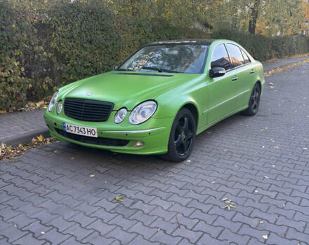 Зеленый Мерседес Е-Класс, объемом двигателя 3.2 л и пробегом 276 тыс. км за 9500 $, фото 2 на Automoto.ua