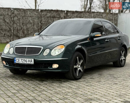 Зеленый Мерседес Е-Класс, объемом двигателя 2.69 л и пробегом 318 тыс. км за 6500 $, фото 4 на Automoto.ua