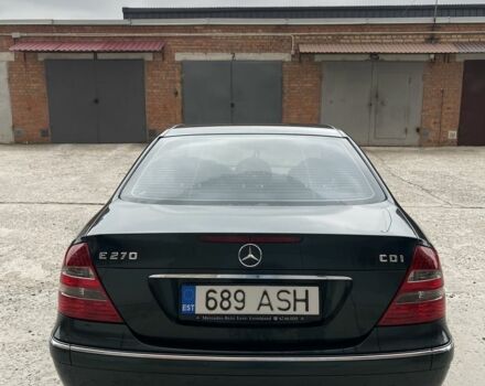 Зеленый Мерседес Е-Класс, объемом двигателя 2.7 л и пробегом 347 тыс. км за 3000 $, фото 4 на Automoto.ua