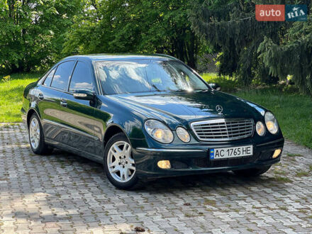 Мерседес Е-Класс 2003 в Вараш (Кузнецовск) на Automoto.ua Зеленый Мерседес Е-Класс, объемом двигателя 2.2 л и пробегом 260 тыс. км за 6399 $, фото 1 на Automoto.ua