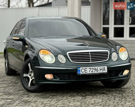 Зеленый Мерседес Е-Класс, объемом двигателя 2.69 л и пробегом 318 тыс. км за 6500 $, фото 1 на Automoto.ua