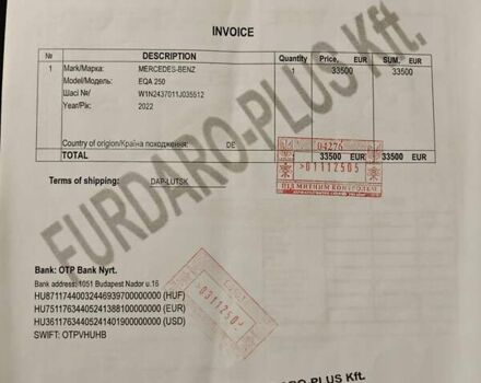 Черный Мерседес EQA, объемом двигателя 0 л и пробегом 183 тыс. км за 25900 $, фото 35 на Automoto.ua