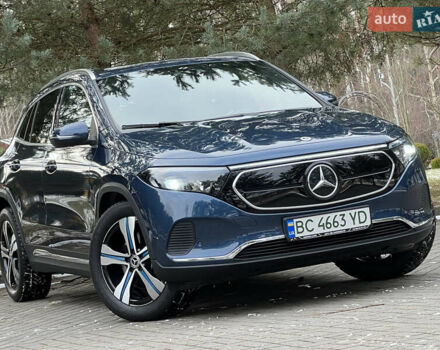 Синій Мерседес EQA, об'ємом двигуна 0 л та пробігом 74 тис. км за 27700 $, фото 1 на Automoto.ua