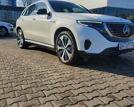 Белый Мерседес EQC, объемом двигателя 0 л и пробегом 55 тыс. км за 32000 $, фото 1 на Automoto.ua