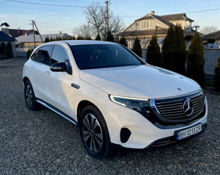 Белый Мерседес EQC, объемом двигателя 0 л и пробегом 26 тыс. км за 36500 $, фото 8 на Automoto.ua