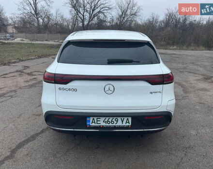 Белый Мерседес EQC, объемом двигателя 0 л и пробегом 34 тыс. км за 35000 $, фото 4 на Automoto.ua