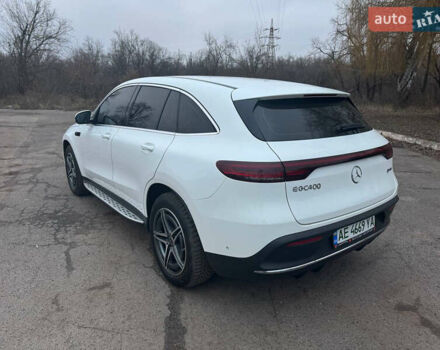 Белый Мерседес EQC, объемом двигателя 0 л и пробегом 34 тыс. км за 35000 $, фото 5 на Automoto.ua