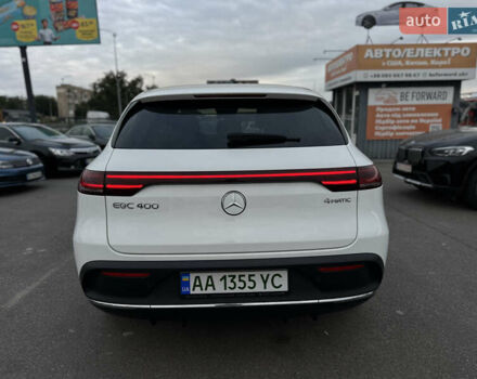 Белый Мерседес EQC, объемом двигателя 0 л и пробегом 42 тыс. км за 42500 $, фото 7 на Automoto.ua