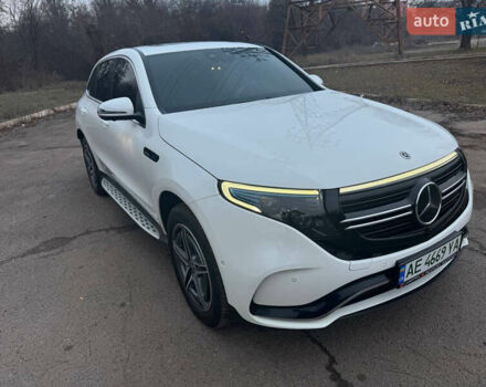 Белый Мерседес EQC, объемом двигателя 0 л и пробегом 34 тыс. км за 35000 $, фото 2 на Automoto.ua