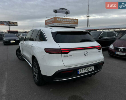 Белый Мерседес EQC, объемом двигателя 0 л и пробегом 42 тыс. км за 42500 $, фото 6 на Automoto.ua