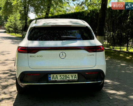 Белый Мерседес EQC, объемом двигателя 0 л и пробегом 31 тыс. км за 43000 $, фото 4 на Automoto.ua